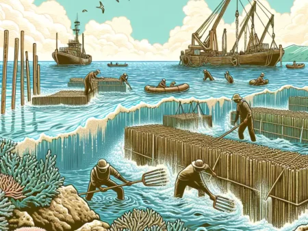 Pembuatan Terumbu Karang Buatan untuk Rehabilitasi Laut