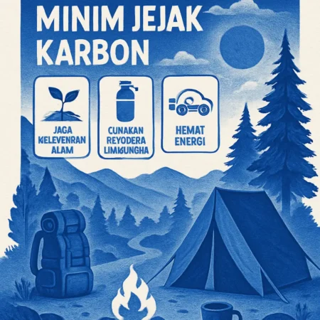 Panduan Camping Minim Jejak Karbon