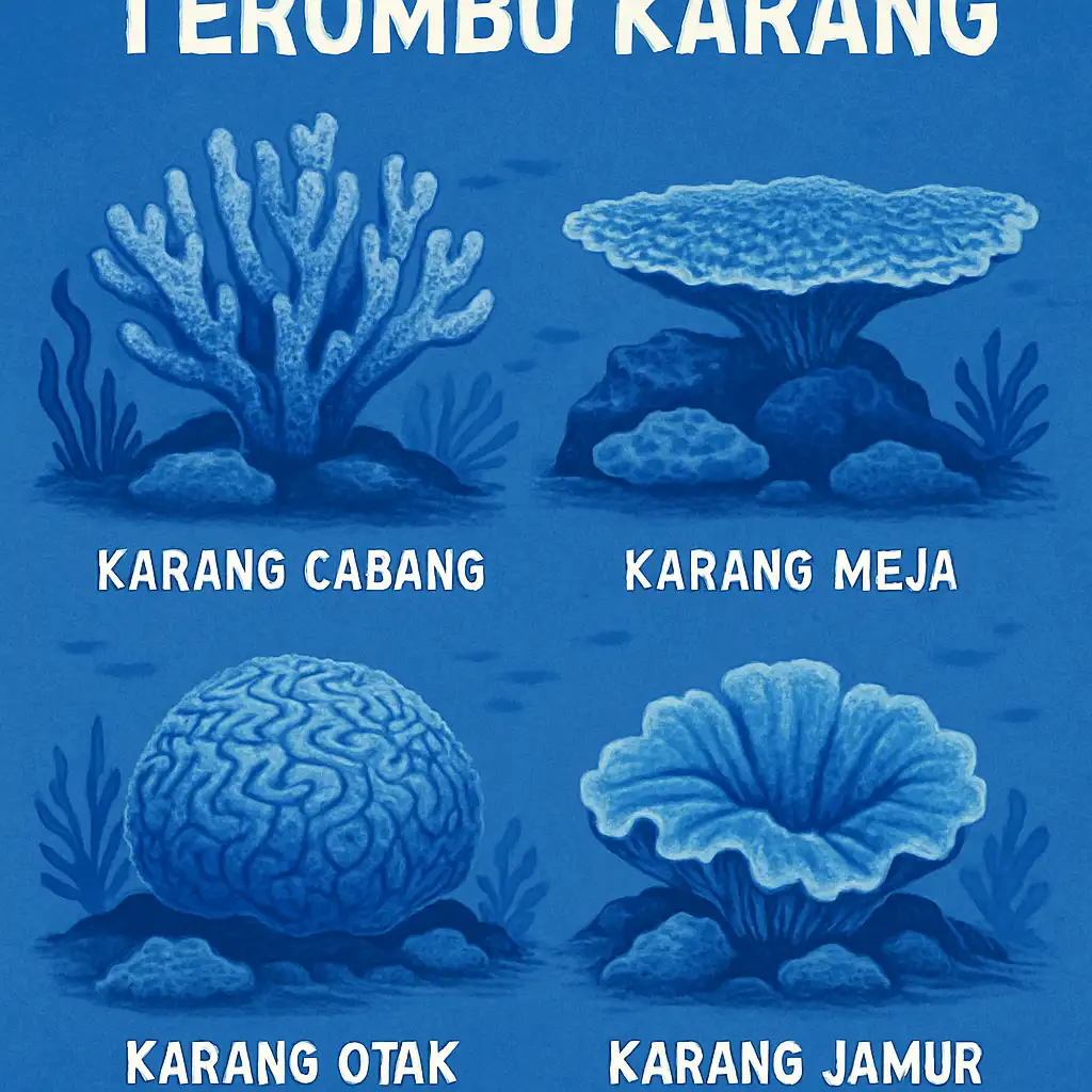 Jenis Jenis Terumbu Karang